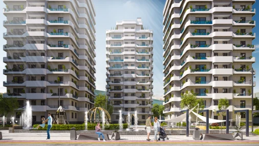 1-xonali xonadon 43 m²  12/13 qavat | MEGAPOLIS Б2 Turar-joy majmuasi