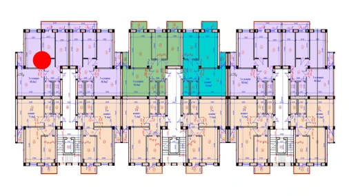 3-xonali xonadon 88.8 m²  6/7 qavat | G'IJDUVON CITY Turar-joy majmuasi