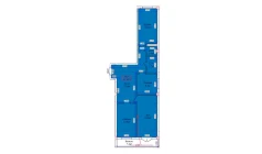 3-комн. квартира 92.7 м²  4/9 этаж | Жилой комплекс CHIRCHIQ CITY