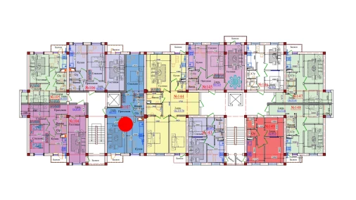 2-комнатная квартира 77.3 м²  7/9 этаж | Жилой комплекс ZAR ZAMONAVIY UYLAR