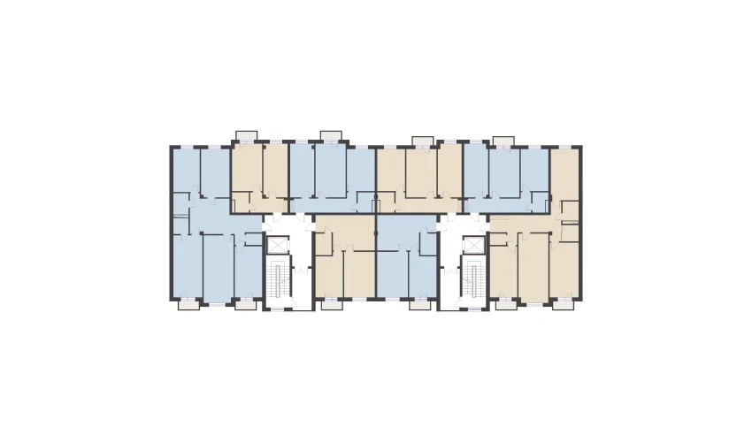 1-комнатная квартира 58.74 м²  8/10 этаж | Жилой комплекс Ko'kcha-Oqtepa
