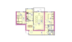 3-комн. квартира 74.6 м²  8/9 этаж | Жилой комплекс Ahillik