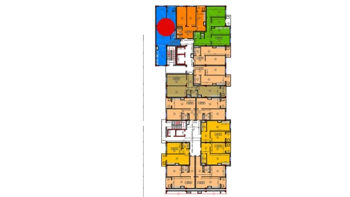 2-комнатная квартира 89 м²  12/12 этаж | Жилой комплекс Sokin hayot