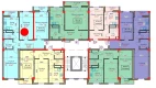 3-xonali xonadon 87.4 m²  3/8 qavat | SOHIL 1 Turar-joy majmuasi