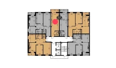 1-комн. квартира 30.31 м²  6/10 этаж | Жилой комплекс YANGIOBOD RESIDENCE
