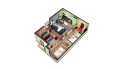 3-комн. квартира 77.65 м²  8/9 этаж | Жилой комплекс MINGCHINOR