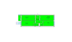 3-комн. квартира 83.55 м²  6/9 этаж | Жилой комплекс PROVANS