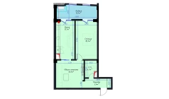 2-xonali xonadon 71.9 m² 6/14 qavat | Avia Palace Turar-joy majmuasi 2-xonali xonadon 71.9 m² 6/14 qavat | Avia Palace Turar-joy majmuasi