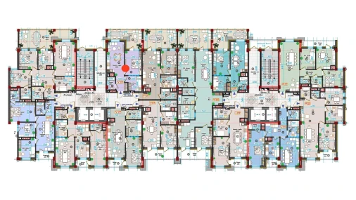 3-комнатная квартира 46.95 м²  3/12 этаж | Жилой комплекс Dream House