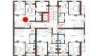 2-xonali xonadon 62.6 m²  8/12 qavat | CHINARA PARK Turar-joy majmuasi
