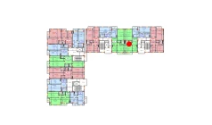 2-комн. квартира 65.52 м²  6/9 этаж | Жилой комплекс SHAYX-UL OLAM
