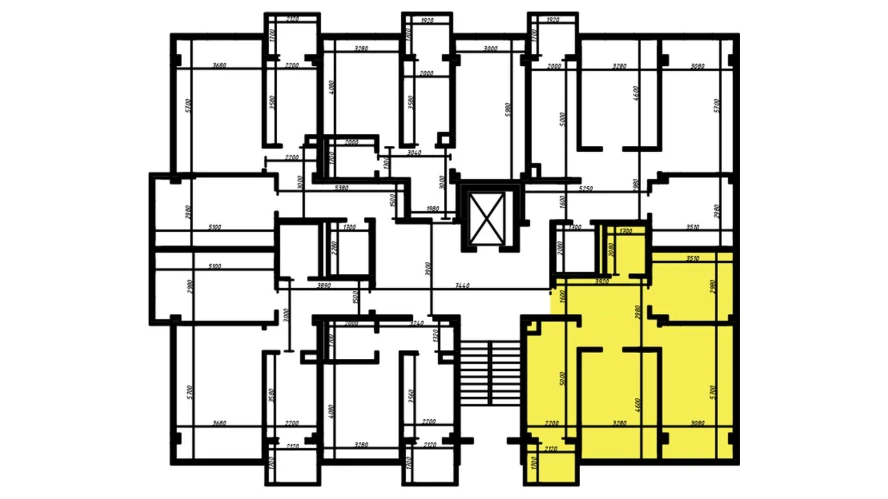 3-комн. квартира 76 м² 5/8 этаж | Жилой комплекс YASHIL VODIY RESIDENCE 3-комн. квартира 76 м² 5/8 этаж | Жилой комплекс YASHIL VODIY RESIDENCE