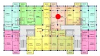 1-xonali xonadon 58.1 m²  5/9 qavat | VATAN Turar-joy majmuasi