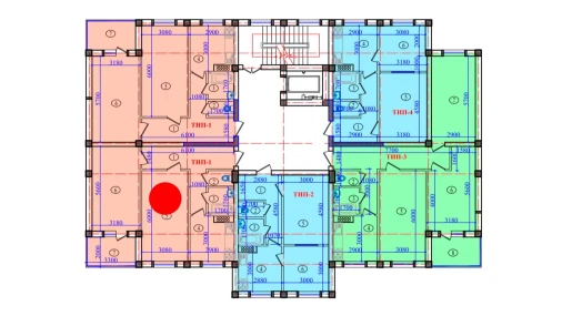 2-комнатная квартира 77.6 м²  3/9 этаж | Жилой комплекс Orzular