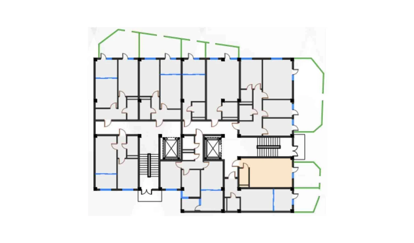 1-комн. квартира 28.32 м²  1/7 этаж | Жилой комплекс Bochka Resort