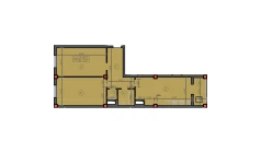 2-комн. квартира 85 м²  9/12 этаж | Жилой комплекс Sokin hayot