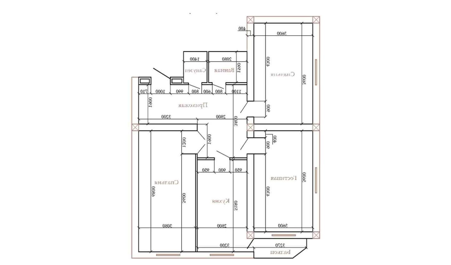 3-комн. квартира 124.8 м²  4/10 этаж | Жилой комплекс AZAMATOV GROUP