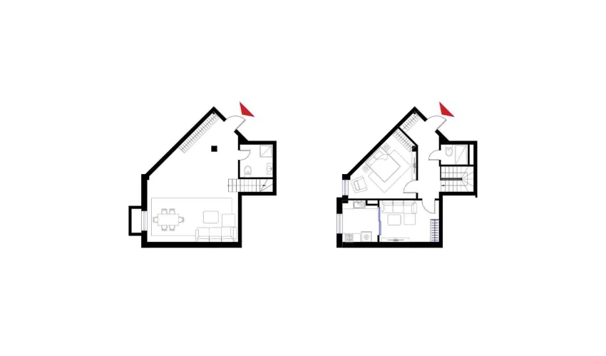 2-комнатная квартира 110.4 м²  1/6 этаж | Жилой комплекс CHOSHTEPA GARDEN