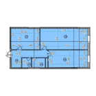 2-xonali xonadon 79.5 m²  7/9 qavat | Uchtepa Avenue Turar-joy majmuasi