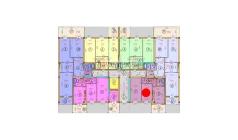 2-комн. квартира 95 м²  3/9 этаж | Жилой комплекс SAMARQAND CITY