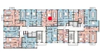 1-xonali xonadon 69.97 m²  8/12 qavat | Zangota City 1 -ETAP Turar-joy majmuasi