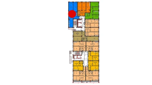 2-комнатная квартира 89 м²  2/12 этаж | Жилой комплекс Sokin hayot