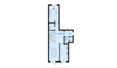 2-xonali xonadon 93 m²  5/9 qavat | Rohat Turar-joy majmuasi
