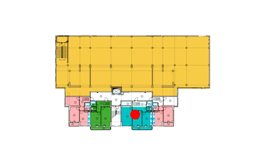 2-xonali xonadon 72.27 m²  1/9 qavat | YANGI O'ZBEKISTON Turar-joy majmuasi