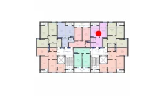 1-комн. квартира 51.3 м²  12/13 этаж | Жилой комплекс ORZU SAROYI