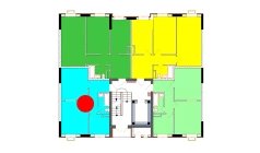 2-комн. квартира 50.3 м²  2/9 этаж | Жилой комплекс Uchtepa Avenue