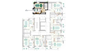 1-комн. квартира 50.4 м²  5/13 этаж | Жилой комплекс MEGAPOLIS А2