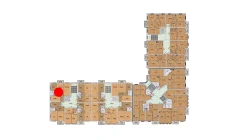 3-xonali xonadon 61.4 m²  6/9 qavat | MBG Turar-joy majmuasi