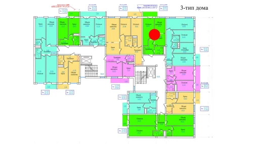 2-комнатная квартира 51.15 м²  2/9 этаж | Жилой комплекс PROVANS