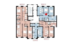 3-комн. квартира 68.11 м²  10/10 этаж | Жилой комплекс Ko'kcha-Oqtepa