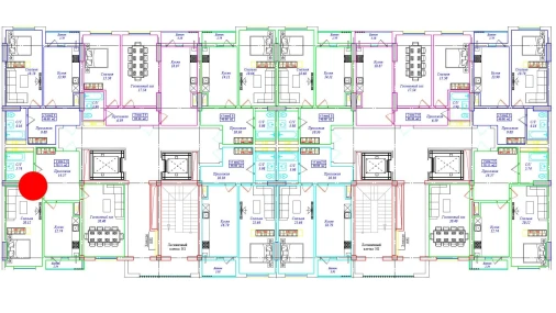 2-комнатная квартира 76.11 м²  3/17 этаж | Жилой комплекс UCHTEPA CITY