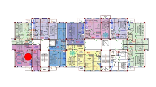 3-комнатная квартира 87.45 м²  6/9 этаж | Жилой комплекс ZAR ZAMONAVIY UYLAR