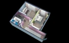 1-xonali xonadon 149.48 m²  1/9 qavat | YANGI AVLOD Turar-joy majmuasi