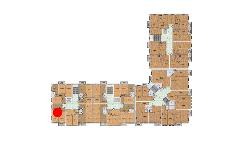 2-комнатная квартира 47.9 м²  3/9 этаж | Жилой комплекс MBG
