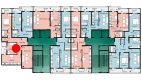 3-комн. квартира 77.16 м²  14/16 этаж | Жилой комплекс SOKIN DIYOR