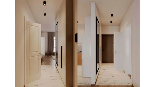 2-xonali xonadon 44.94 m²  2/5 qavat | Ugam River Turar-joy majmuasi