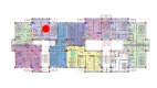 2-xonali xonadon 66.7 m²  3/9 qavat | ZAR ZAMONAVIY UYLAR Turar-joy majmuasi