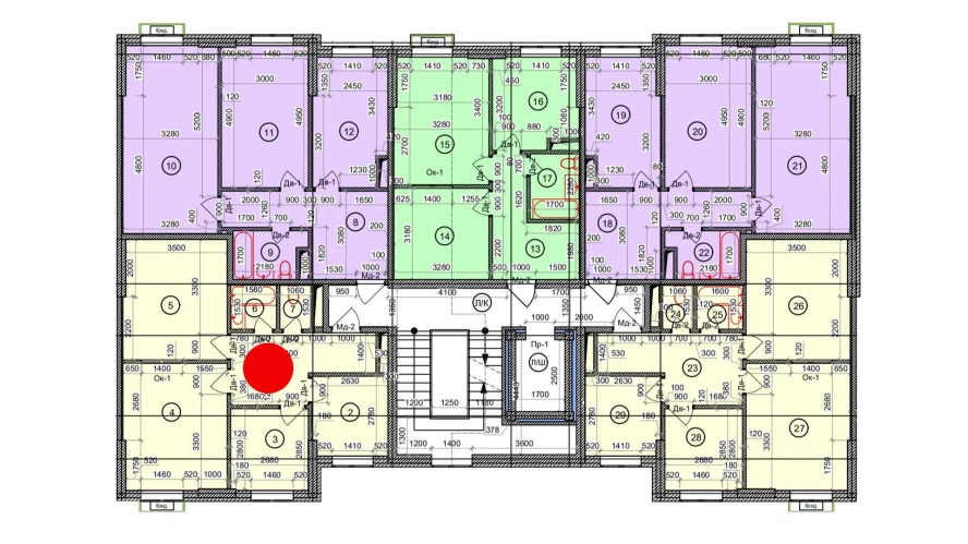 3-комн. квартира 63.6 м²  6/9 этаж | Жилой комплекс Uchtepa Avenue