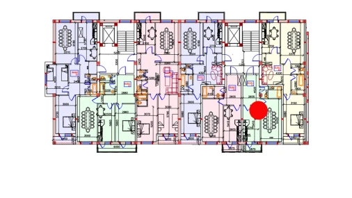 1-xonali xonadon 56 m²  5/7 qavat | Mustaqillik Avenue Turar-joy majmuasi