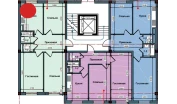3-комн. квартира 79 м²  9/9 этаж | Жилой комплекс NUR BARAKA