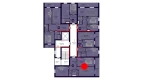 2-комн. квартира 89.5 м²  2/9 этаж | Жилой комплекс Navruz Avenue