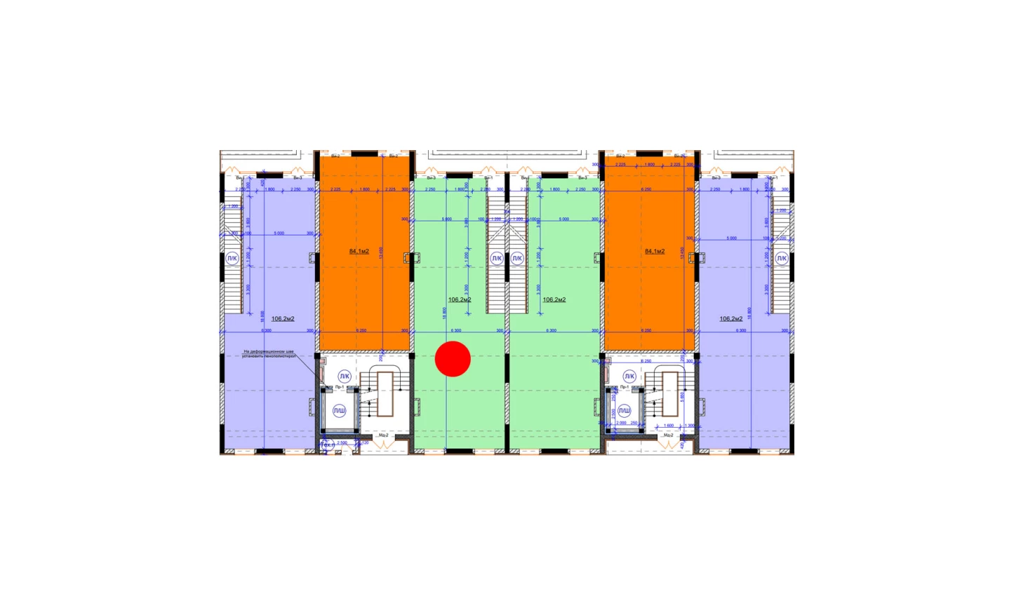 1-комн. квартира 106.2 м²  1/9 этаж | Жилой комплекс Uchtepa Avenue