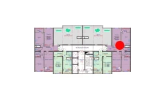 3-комн. квартира 97.4 м²  16/16 этаж | Жилой комплекс TRINITY