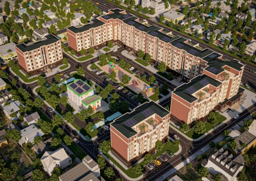4-xonali xonadon 210.3 m²  7/7 qavat | SOHIL 2 Turar-joy majmuasi