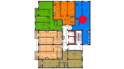 2-комнатная квартира 89 м²  9/12 этаж | Жилой комплекс Sokin hayot