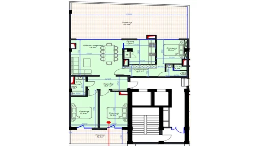 4-комнатная квартира 134.77 м²  14/14 этаж | Жилой комплекс Avia Palace